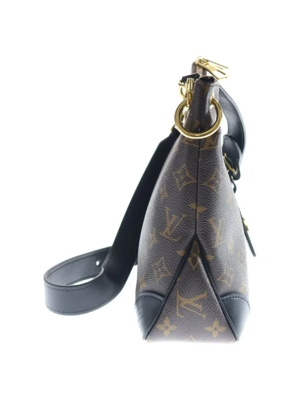 Louis Vuitton Odeon NM PM Shoulder Back Monogram Leather Brown